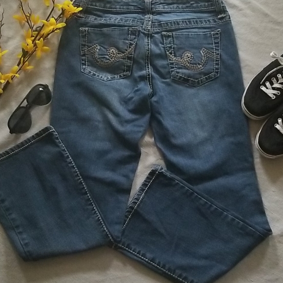 NINE WEST Vintage American Mid-Rise Bootcut Jeans - Picture 5 of 8